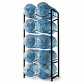 Rack para diez bidones de agua purificada