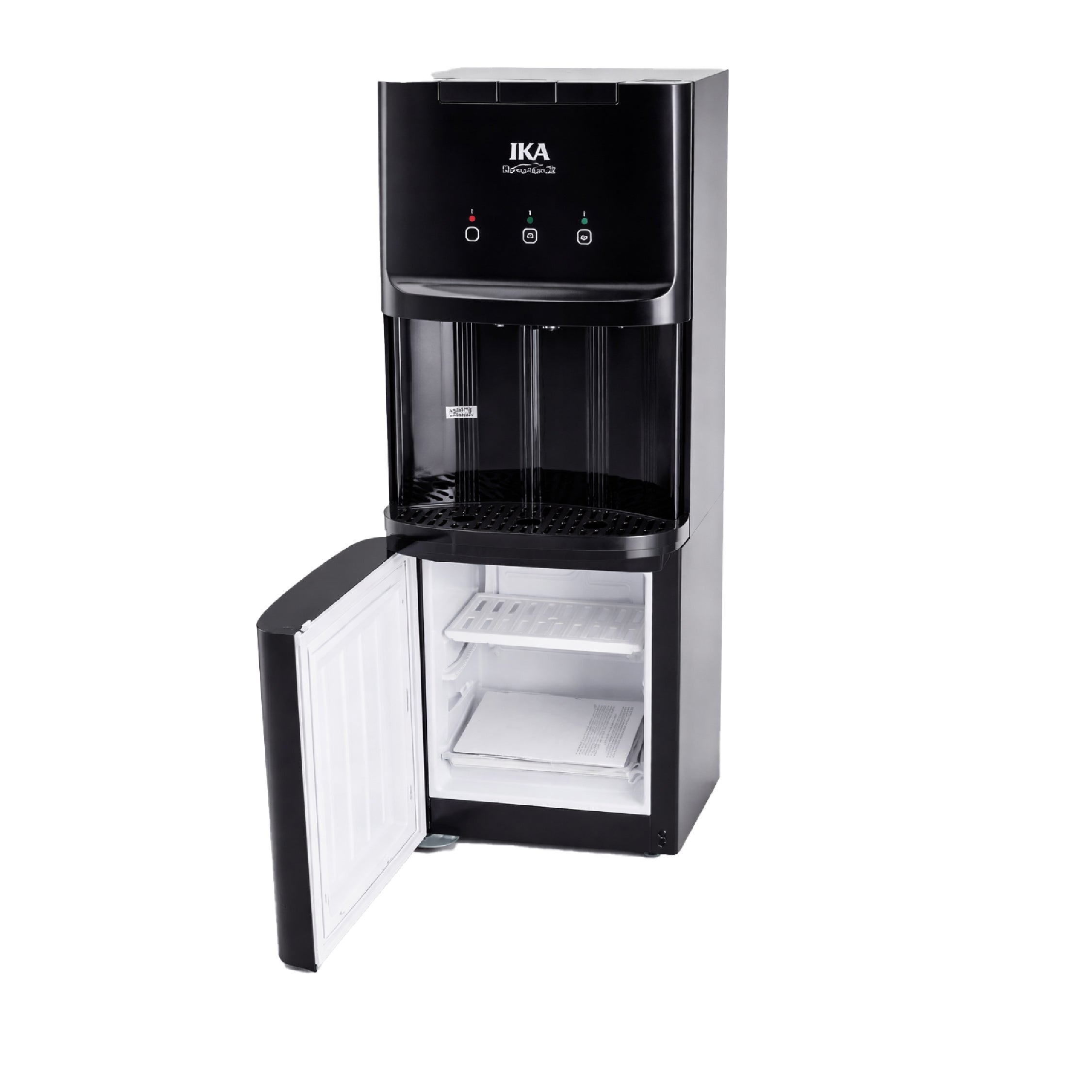 Dispensador friocalor con frigobar compresor pedestal